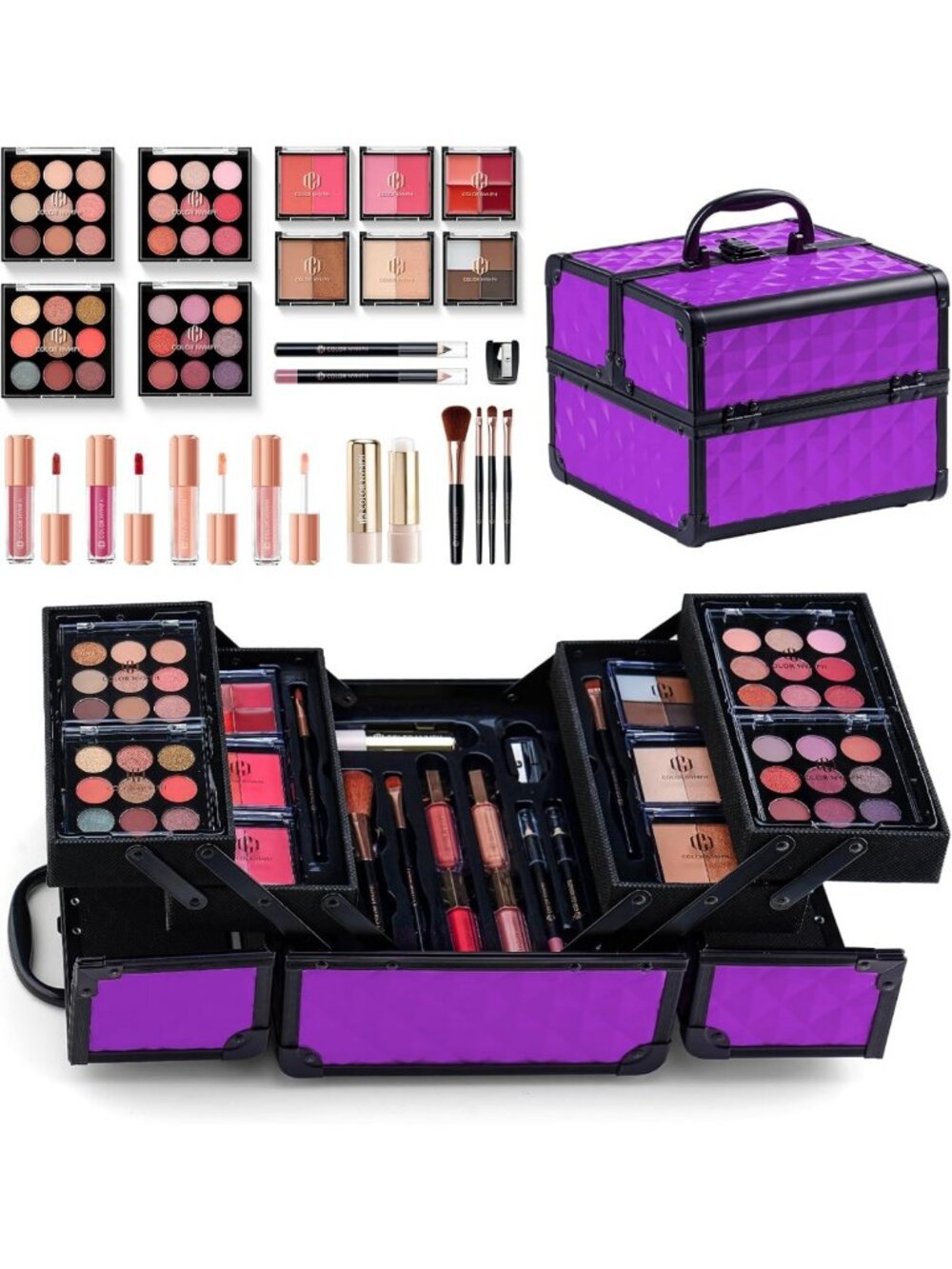 Vibrant Makeup Kit for Women & Teens | Complete Cosmetic Set with Essentials